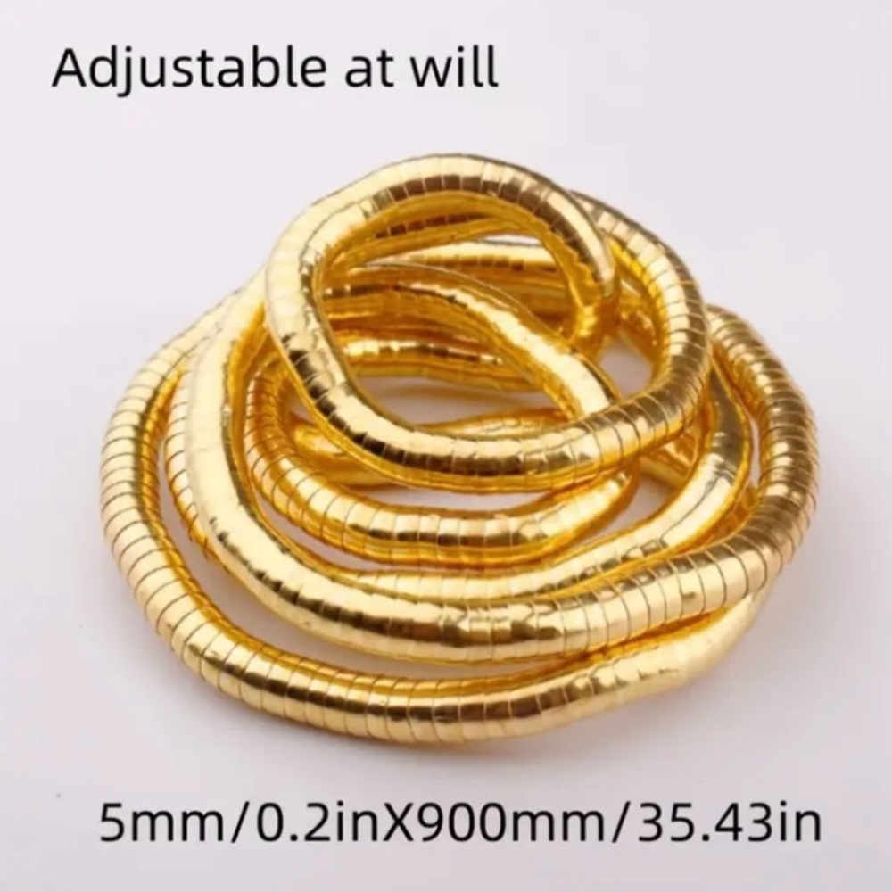 MOLDABLE FLEXIBLE NECKLACE - Picture 5 of 11